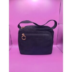 T. Anthony Suede Small Carry-on Shoulder Bag Cosmetic Bag